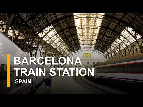 Inside of Barcelona-Sants Train Station | Spain Station | Rail Ninja Review