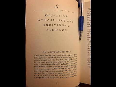 Chekhov technique ATMOSPHERE THE FULL LESSON WITH EXERCISES