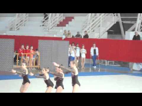 Trofeo Brozzi 2012 - Squadra Corpo Libero: Clara, Eleonora, Maria Vittoria, Martina