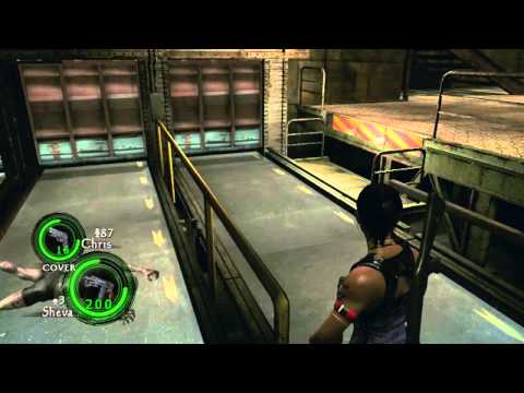 Resident evil 5 Sheva walkthrough part-27 { Carefull now ! We don't know what it can so ! }