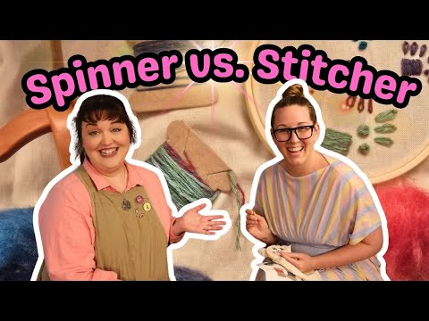 Using Handspun Yarn for Embroidery? Ft. The Stitchery