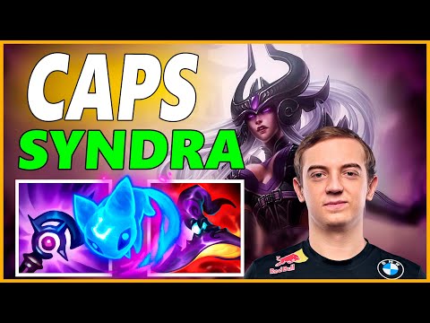⚡CAPS SYNDRA MID GAMEPLAY⚡SEASON 12 LEAGUE OF LEGENDS