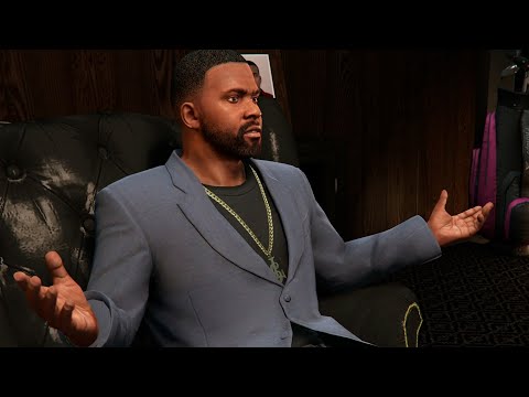 Franklin Explica que Tiene Familia y Quiere Volver al Crimen - GTA 5 ONLINE Cinemática Completa