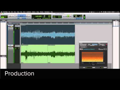 Ambience / Room Tone Matching with RX 5 Advanced Audio Editor & Pro Tools