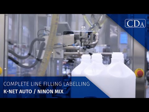 CDA - Complete line filling & labelling - K-Net Auto + Ninon Mix - Animal feed supplements