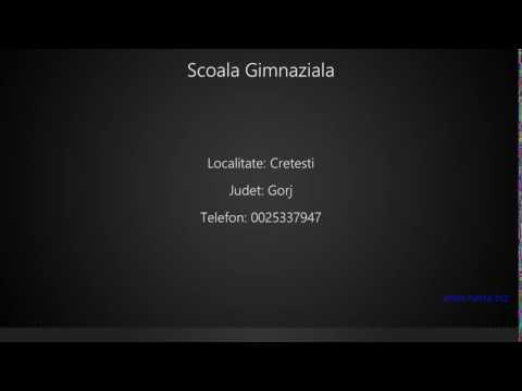 Scoala Gimnaziala Cretesti