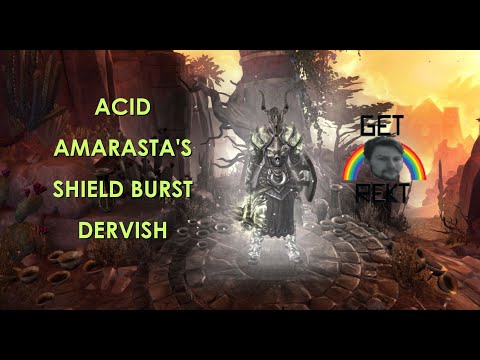 [HC] Grim Dawn Build Guide - ASB Dervish, acid Amarasta's Shield Burst
