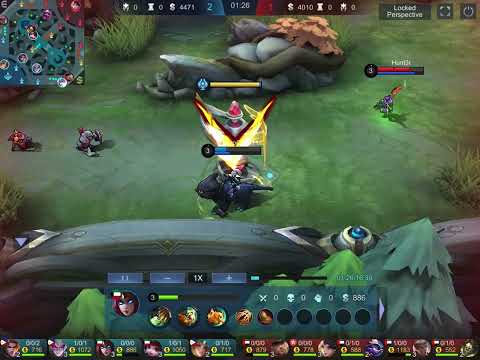irithel vs clint under tower 😂 ml mobile legend