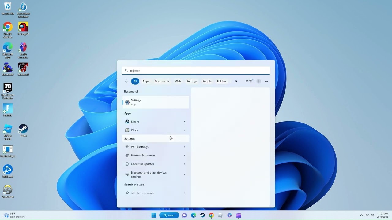 Enable blue light on Windows 11