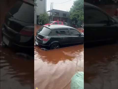 chuva forte em Altonia Paraná