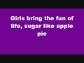About A Girl Sugababes Lyrics On Screen