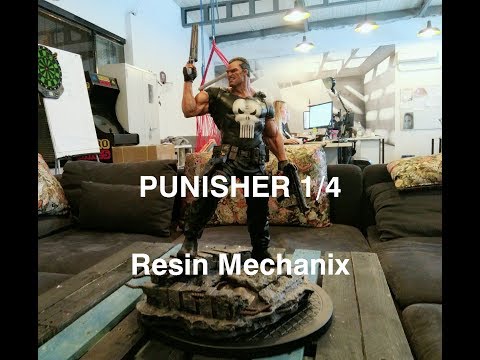 Punisher 1/4 Custom Resin Mechanix (Franco Carlesimo)