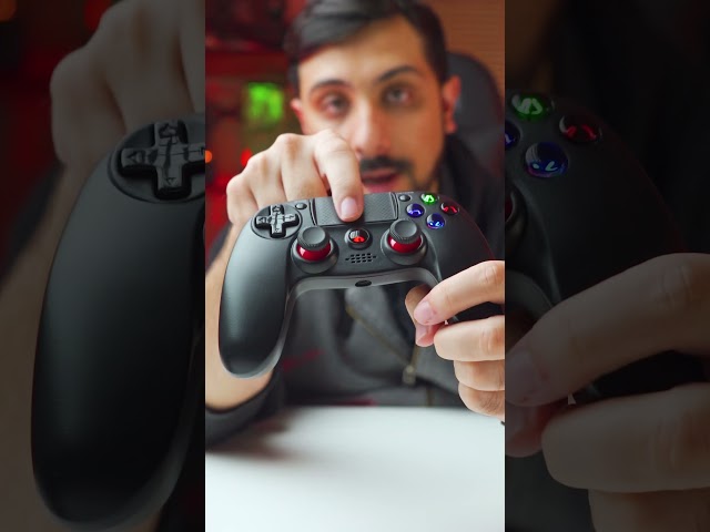 Vídeo relacionado con CHEREEKI Mando Inalámbrico para PS4, Pro, Slim con Doble Vibración, Giroscópico, Turbo, Touchpad y Conector de Audio