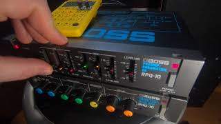 Video thumbnail for Boss RPQ-10 Preamp/Parametric EQ by Gregory Cox