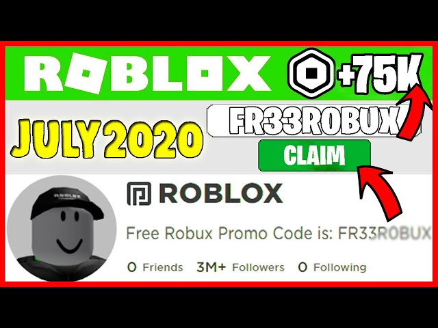 How To Get Free Robux Promo Codes - robloxpromocode 2020