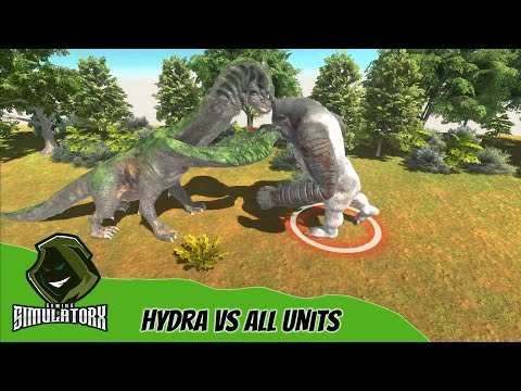 Hydra vs Every Unit - Animal Revolt Battle Simulator