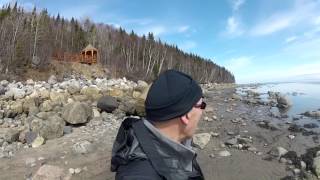 preview picture of video 'plage champlain ,Baie-comeau'