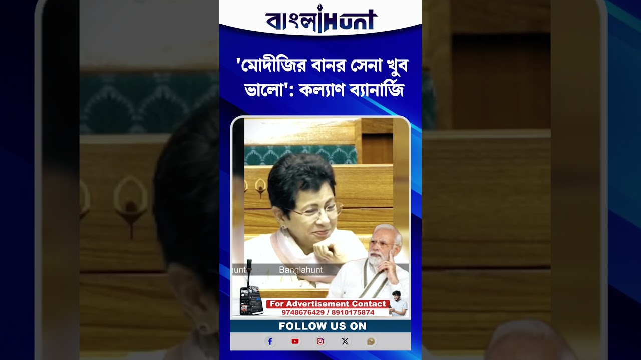 'মোদীজির বানর সেনা খুব ভালো': কল্যাণ ব্যানার্জি