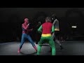 Spiderman Vs Batman Robin 2 Vs 1 Handicap MMA FIGHT Marvel Vs DC