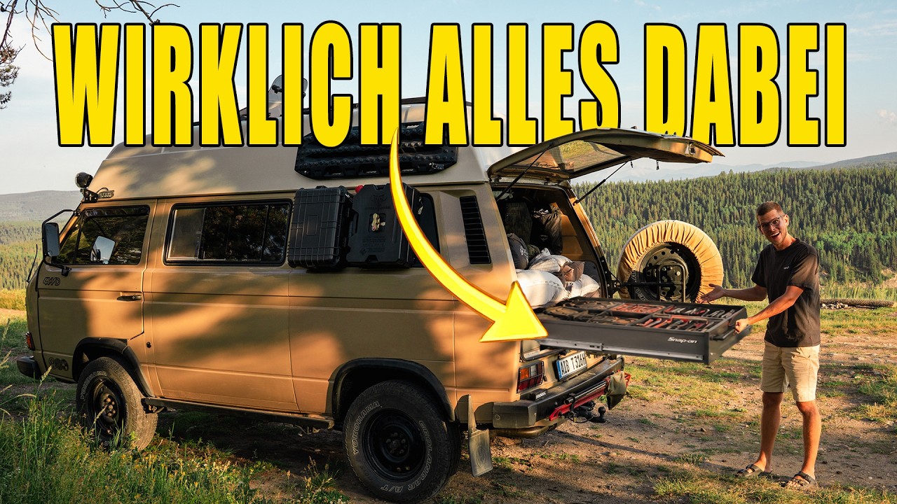 Werkzeug, das du im Camper brauchst 🛠️🧰 Weltreise & Overland Tools - damit komm ich überall zurecht
