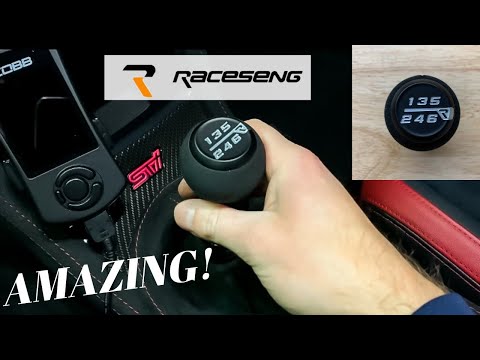 Subaru STI Raceseng Alcantara Stratose Shift Knob Review and Install