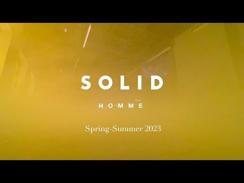 Solid Homme Spring/Summer 2023 Collection - Paris Fashion Week Men's