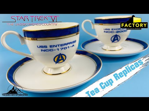 Factory Entertainment 2020 SDCC Exclusive @StarTrekOfficial Tea Cup Prop Replica Video Review