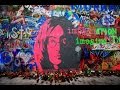 John Lennon Graffitti Wall in Prague (Praha) 