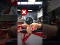 ❌ ✋🏼 STOP raising your shoulders when doing dumbbell press. Drop them down!
