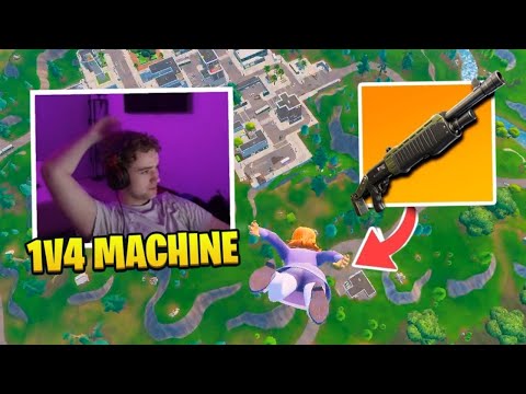 Reet Makes Solo Squads look EASY in Tilted Towers UNREAL Reload!