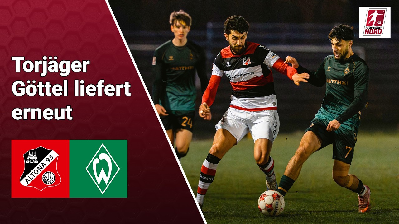 Altona 93 vs SV Werder Bremen II U23 Highlights