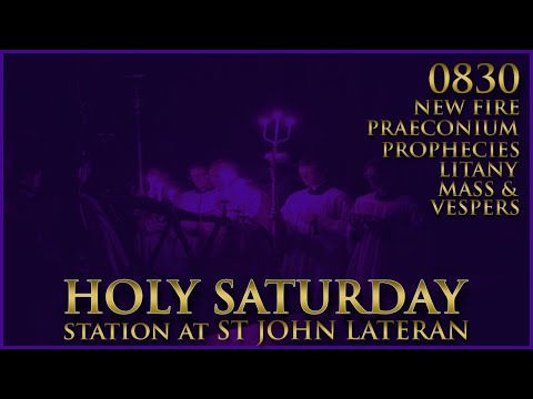 Holy Saturday Liturgy