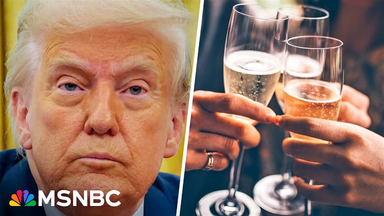 Champagne problems: Trump threatens 200% tariffs on European wine