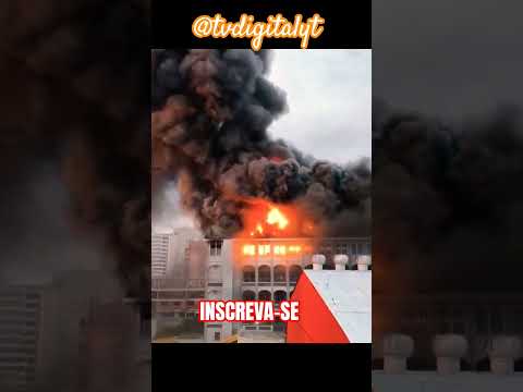 Santa Maria - incêndio no Colégio Marista-RS #incêndio #santamaria #riograndedosul