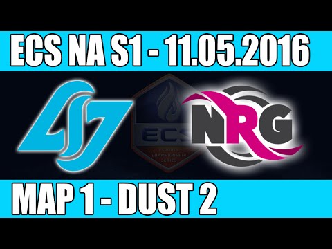 CLG vs NRG eSports | Map 1 (Dust 2) ECS NA Season 1 2016 CS:GO Week 5 (11.05.2016)