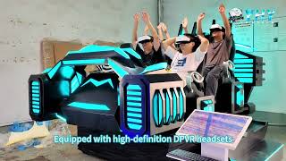 YHY-01.086 Six Seats Warrior Car VR Cinema Enjoy 179 Games with VR Headset