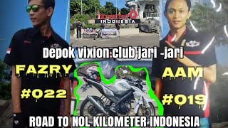 Download lagu DEPOK VIXION CLUB JARI-JARI ROAD TO NOL KILOMETER INDONESIA || VIJAR NUSANTARA mp3 Download lagu DEPOK VIXION CLUB JARI-JARI ROAD TO NOL KILOMETER INDONESIA || VIJAR NUSANTARA mp3