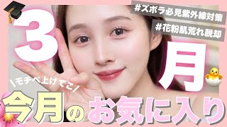 【厳選‼️購入品🔥】🎓3月買って良かったお気に入り8選🌸💞【花粉対策 | 肌荒れ】