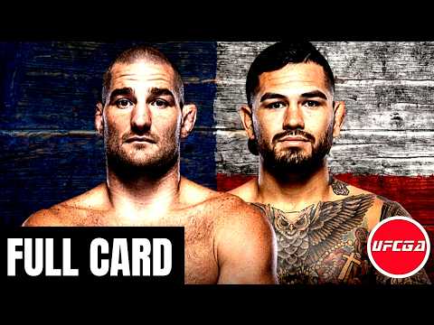 UFC FIGHT NIGHT: STRICKLAND VS HERNANDEZ FULL CARD PREDICTIONS