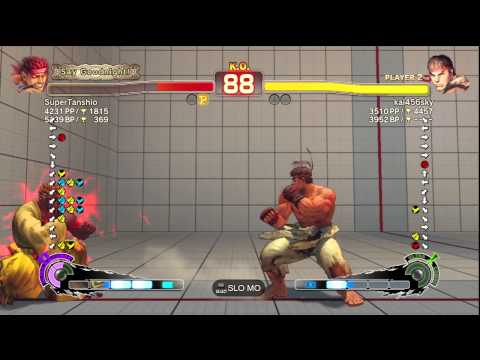 SSF4 AE Ver. 2012: SuperTanshio [Evil Ryu] vs. kai456sky [Ryu] - PSN Ranked Match