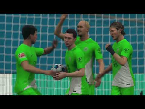 EA SPORTS FC 24   PS5   Bayer 04 Career S1  25ème journée   Bayer04 Vs Wolfburg   FUMA   Legend   Sl