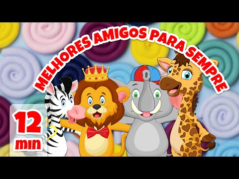 Melhores Amigos Para Sempre - Giramille 12 min | Desenho Animado Musical