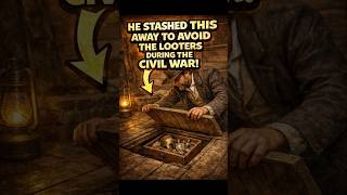 He Stashed Away This To Avoid The Civil Soldiers From Finding It !
