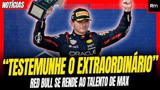 RED BULL ALERTA: TESTEMUNHE O EXTRAORDINÁRIO MAX / VASSEUR RECEBE APOIO / HAMILTON ELOGIADO #f1