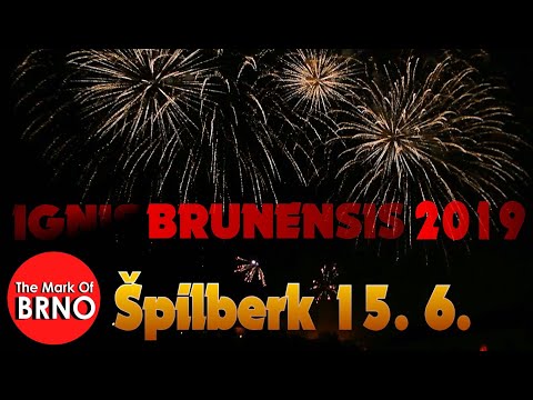 Špilberk 15. 6. - Ignis brunensis 2019 🎬 ostré s hudbou stativ