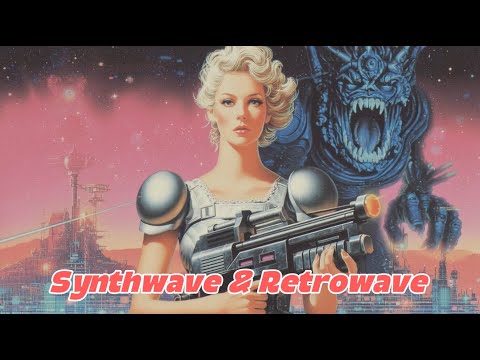 🚗 Synthwave Retrowave Mix 2025 | Neon Drive | No Vocal, 1.5 Hour Background Music