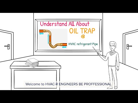 Understand all about Oil Trap in HVAC Refrigerant Pipe