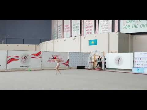 Шакенова Айдана мяч Финал ЧРК среди КМС и МС.