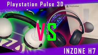 Playstation Pulse 3D VS. INZONE H7