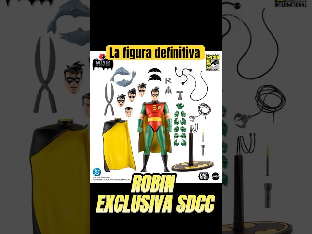 Vídeo relacionado con Mattel Figura de acción Robin DC Premier Series 1 de 16,5 cm
